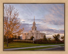Load image into Gallery viewer, Payson Temple Autumn Light