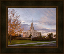 Load image into Gallery viewer, Payson Temple Autumn Light