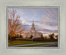 Load image into Gallery viewer, Payson Temple Autumn Light