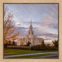 Load image into Gallery viewer, Payson Temple Autumn Light