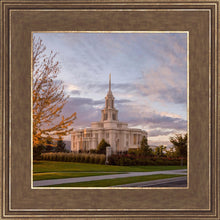 Load image into Gallery viewer, Payson Temple Autumn Light
