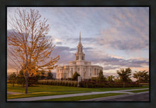 Load image into Gallery viewer, Payson Temple Autumn Light