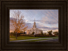 Load image into Gallery viewer, Payson Temple Autumn Light