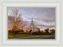 Load image into Gallery viewer, Payson Temple Autumn Light