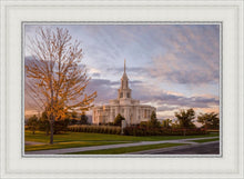 Load image into Gallery viewer, Payson Temple Autumn Light