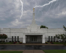 Load image into Gallery viewer, Nashville Temple Through The Storm