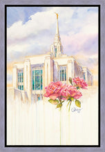 Load image into Gallery viewer, Eternal Promise Ogden Temple Gallery Wrap