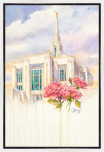 Load image into Gallery viewer, Eternal Promise Ogden Temple Gallery Wrap