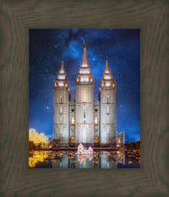 Load image into Gallery viewer, Salt Lake Starry Night Nativity