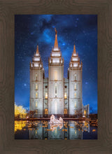 Load image into Gallery viewer, Salt Lake Starry Night Nativity