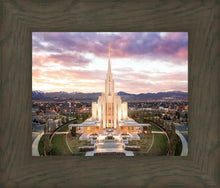 Load image into Gallery viewer, Oquirrh Mountain Aerial Sunset