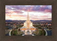 Load image into Gallery viewer, Oquirrh Mountain Aerial Sunset