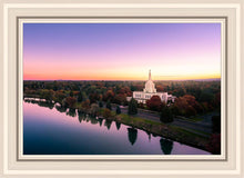 Load image into Gallery viewer, Idaho Falls - Snake River Reflection Aerial