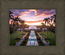 Load image into Gallery viewer, Laie Sunset Aerial