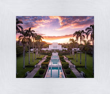 Load image into Gallery viewer, Laie Sunset Aerial