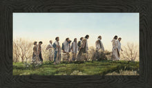Load image into Gallery viewer, Without Purse or Scrip is a painting that depicts the 11 remaining apostles of Jesus Christ walking together doing missionary work - Liz Lemon Swindle | Havenlight | latter-day saint artwork