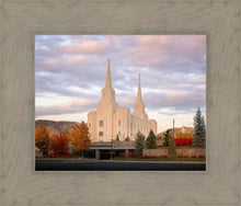 Load image into Gallery viewer, Brigham City Temple Seasons Change
