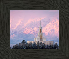 Load image into Gallery viewer, Payson Temple Winter Evening