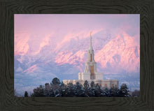 Load image into Gallery viewer, Payson Temple Winter Evening