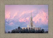 Load image into Gallery viewer, Payson Temple Winter Evening