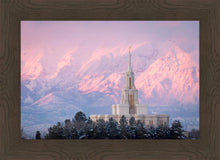 Load image into Gallery viewer, Payson Temple Winter Evening