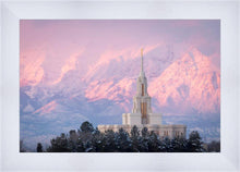 Load image into Gallery viewer, Payson Temple Winter Evening