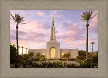 Load image into Gallery viewer, Redlands Temple Fountain Sunset