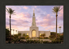 Load image into Gallery viewer, Redlands Temple Fountain Sunset