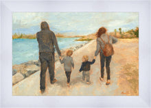 Load image into Gallery viewer, Family Walk On The Beach