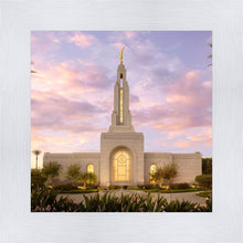 Load image into Gallery viewer, Redlands Temple Fountain Sunset
