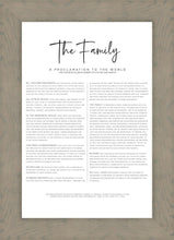 Load image into Gallery viewer, The Proclamation To The Family