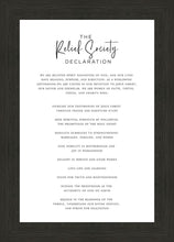Load image into Gallery viewer, The Relief Society Declaration