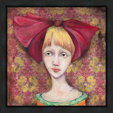 Load image into Gallery viewer, Clara Thoughtfully Considered Whether Or Not Her Red Ribbon Truly Brought Her Luck