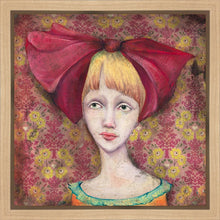 Load image into Gallery viewer, Clara Thoughtfully Considered Whether Or Not Her Red Ribbon Truly Brought Her Luck