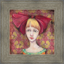 Load image into Gallery viewer, Clara Thoughtfully Considered Whether Or Not Her Red Ribbon Truly Brought Her Luck