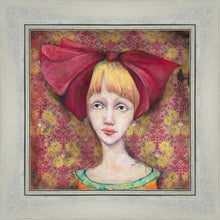 Load image into Gallery viewer, Clara Thoughtfully Considered Whether Or Not Her Red Ribbon Truly Brought Her Luck
