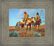Load image into Gallery viewer, Watching Their Back Trail
