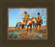 Load image into Gallery viewer, Watching Their Back Trail