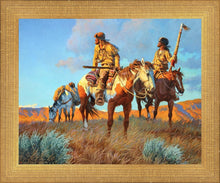 Load image into Gallery viewer, Watching Their Back Trail