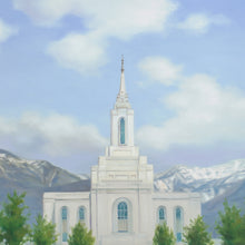 Load image into Gallery viewer, Mountain of The Lord Orem Utah