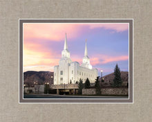 Load image into Gallery viewer, Brigham City Pastel Sunset