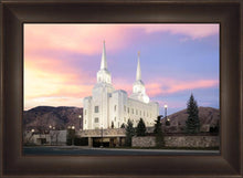 Load image into Gallery viewer, Brigham City Pastel Sunset