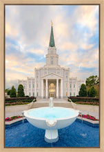 Load image into Gallery viewer, Houston Fountain Sunset Gallery Wrap