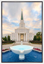 Load image into Gallery viewer, Houston Fountain Sunset Gallery Wrap