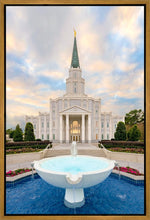 Load image into Gallery viewer, Houston Fountain Sunset Gallery Wrap