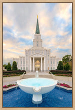 Load image into Gallery viewer, Houston Fountain Sunset Gallery Wrap