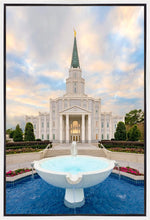 Load image into Gallery viewer, Houston Fountain Sunset Gallery Wrap