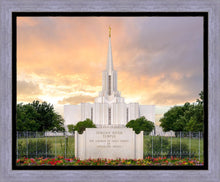 Load image into Gallery viewer, Jordan River Summer Sunset Gallery Wrap