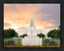 Load image into Gallery viewer, Jordan River Summer Sunset Gallery Wrap
