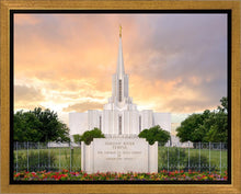 Load image into Gallery viewer, Jordan River Summer Sunset Gallery Wrap